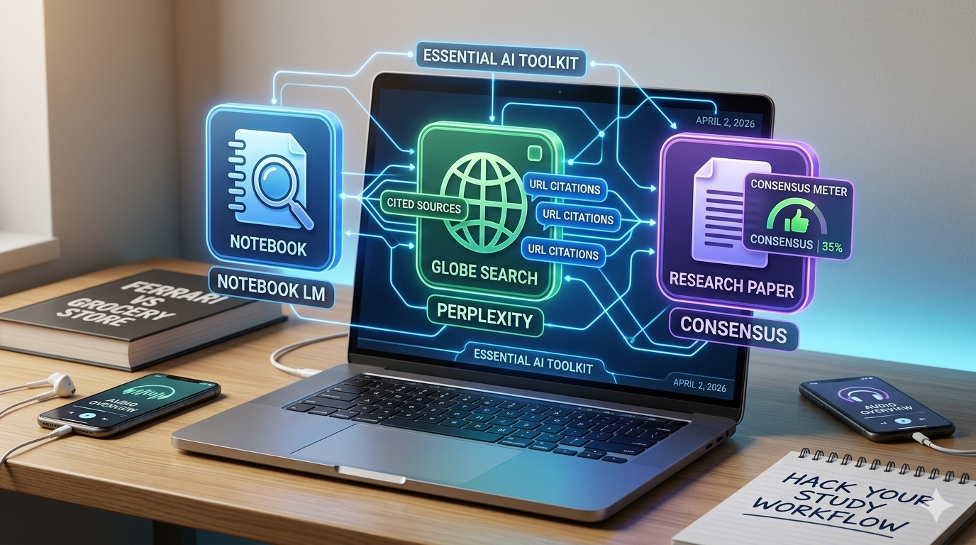 The Essential AI Toolkit for Students: 3 Tools Beyond ChatGPT