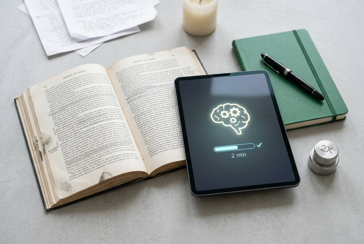 The 2-Minute AI Trick That Doubles Your Retention (Without Re-Reading)